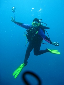 Diving around Maui